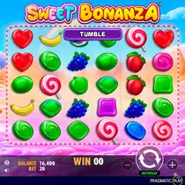 Slotuna - Sweet Bonanza Slot Game - Kaskādes Uzvaras