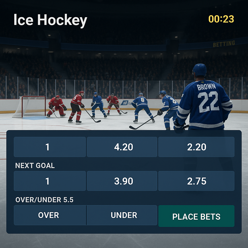Slotuna - Hockey Betting - Live Ice Hockey Odds